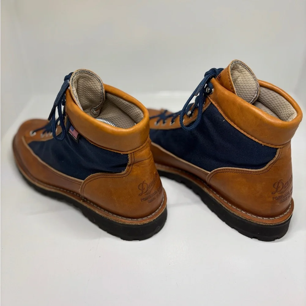 Danner Light Cascade Boots Men’s 10.5 EE USA Made Leather Canvas Hiking  31543